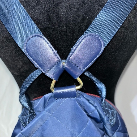 Tommy Hilfiger Quilt Diamond Navy Backpack - Picture 13 of 15